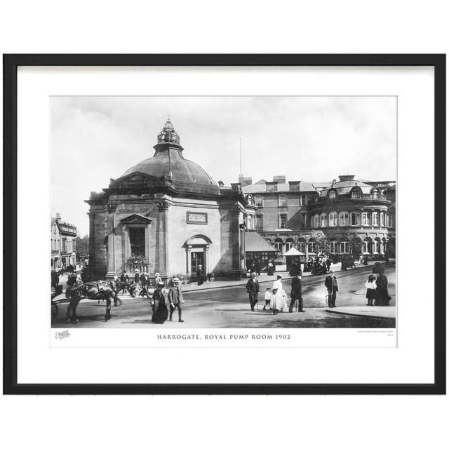 'Harrogate, Royal Pump Room 1902' - Picture Frame Photograph Print on Paper The Francis Frith Collection Size: 28cm H x 36cm W x 2.3cm D on Productcaster.