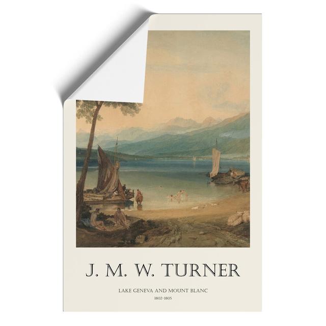 Lake Geneva by Joseph-Mallord William Turner - No Frame Painting East Urban Home Size: 42cm H x 30cm W x 0.1cm D on Productcaster.