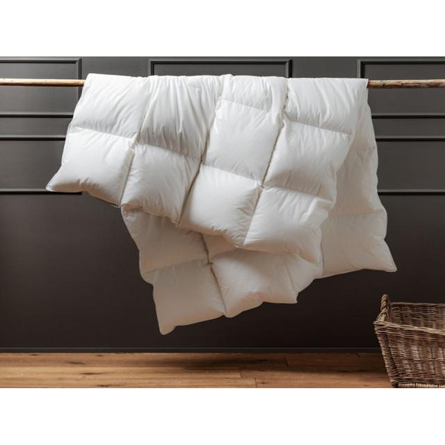 Hungarian Goose Feather & Down 13.5tog Duvet Die Zudecke Size: Kingsize on Productcaster.