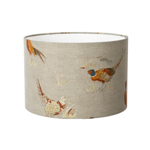 40cm Cotton Drum Lamp shade Brambly Cottage Size: 20cm H x 25cm W x 25cm D on Productcaster.