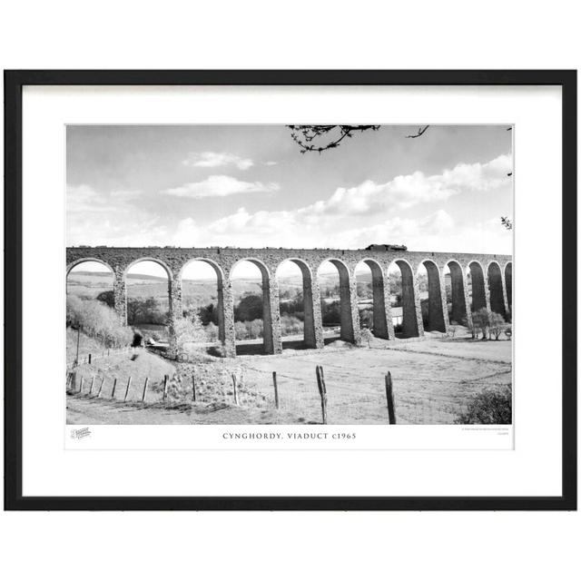 'Cynghordy, Viaduct C1965' by Francis Frith - Picture Frame Photograph Print on Paper The Francis Frith Collection Size: 28cm H x 36cm W x 2.3cm D on Productcaster.