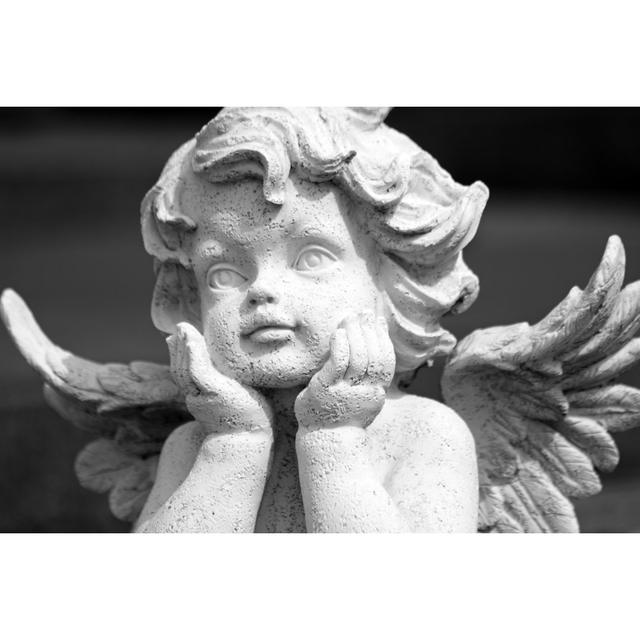 Angelic Figurine - Wrapped Canvas Photograph Latitude Run Size: 51cm H x 76cm W on Productcaster.