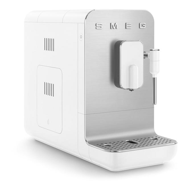 Bean To Cup Coffee Maker Machine Smeg Colour: Matte White on Productcaster.