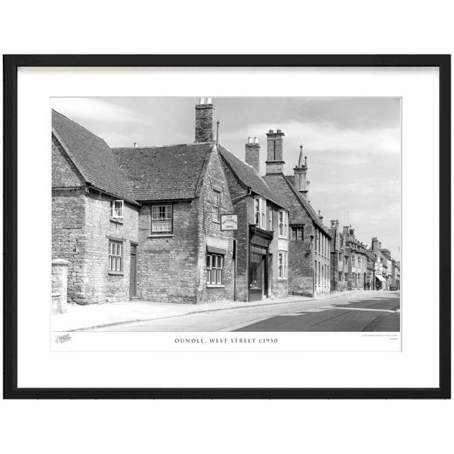 Oundle, West Street C1950 - Single Picture Frame Print The Francis Frith Collection Size: 40cm H x 50cm W x 2.3cm D on Productcaster.