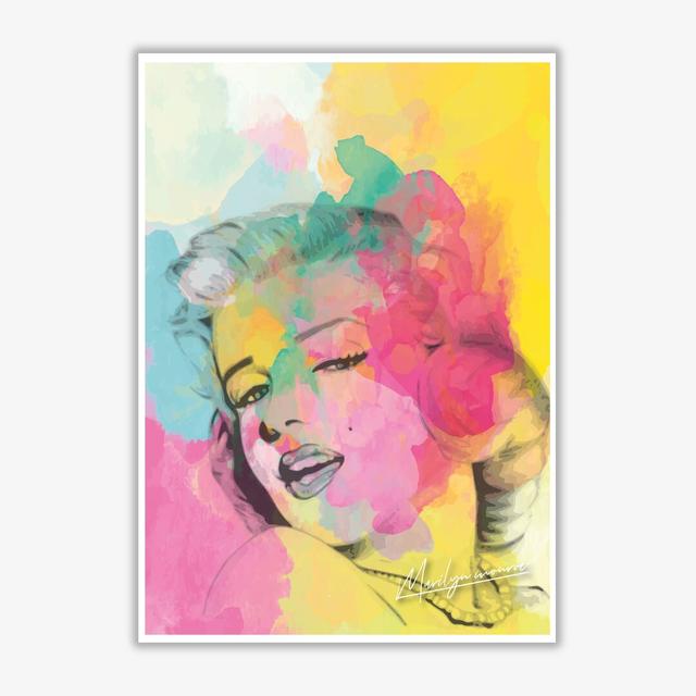 Marilyn Monroe - Painting East Urban Home Format: No Frame, Size: 30 cm H x 21 cm W x 1 cm D on Productcaster.