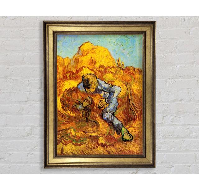 Van Gogh Sheaf Binder - Single Picture Frame Art Prints Bright Star Size: 59.7cm H x 42cm W x 8cm D on Productcaster.