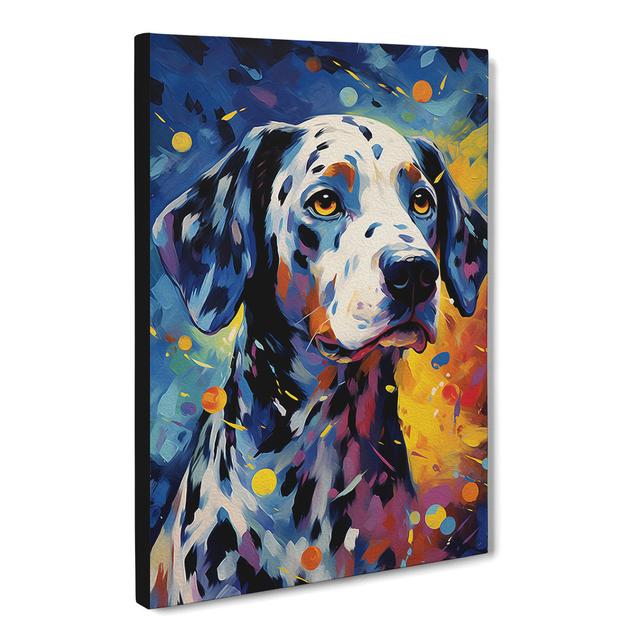 Dalmation Impressionism - Print Marlow Home Co. Size: 60cm H x 40cm W x 3cm D on Productcaster.