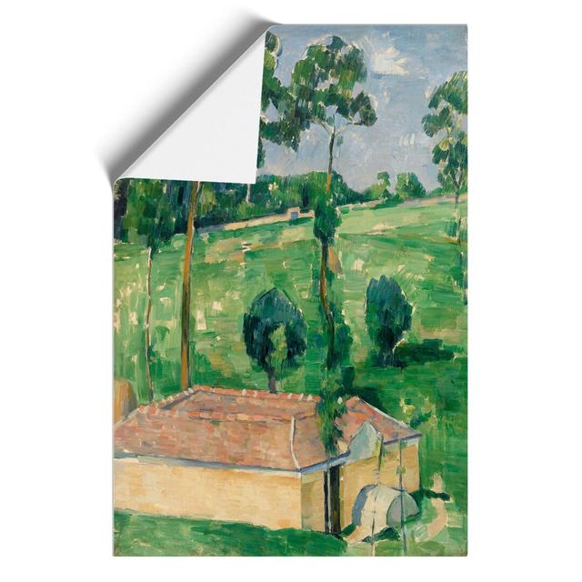 The Spring House by Paul Cezanne - Unframed Painting East Urban Home Size: 59cm H x 42cm W x 0.1cm D on Productcaster.