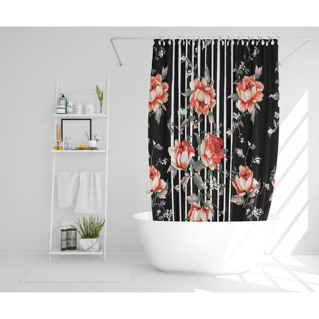 Riem Polyester Shower Curtain Set Rosalind Wheeler Size: 177cm H x 177cm W on Productcaster.