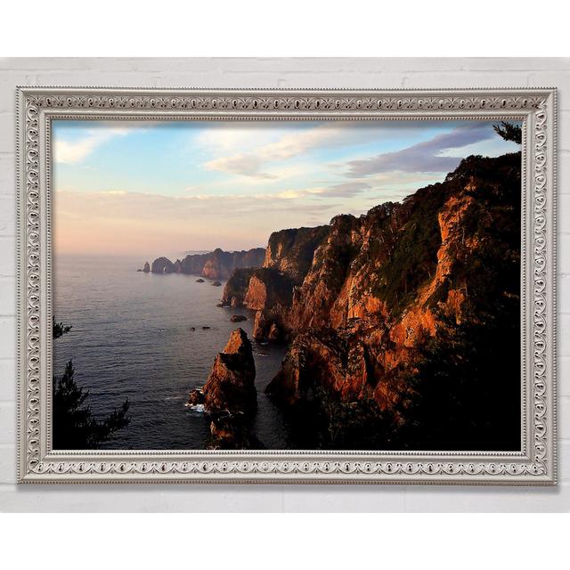 The Edge Of Heaven Framed Print Highland Dunes Size: 42cm H x 59.7cm W on Productcaster.