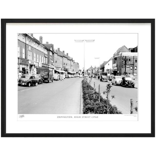 'Orpington, High Street C1960' by Francis Frith - Picture Frame Photograph Print on Paper The Francis Frith Collection Size: 28cm H x 36cm W x 2.3cm D on Productcaster.