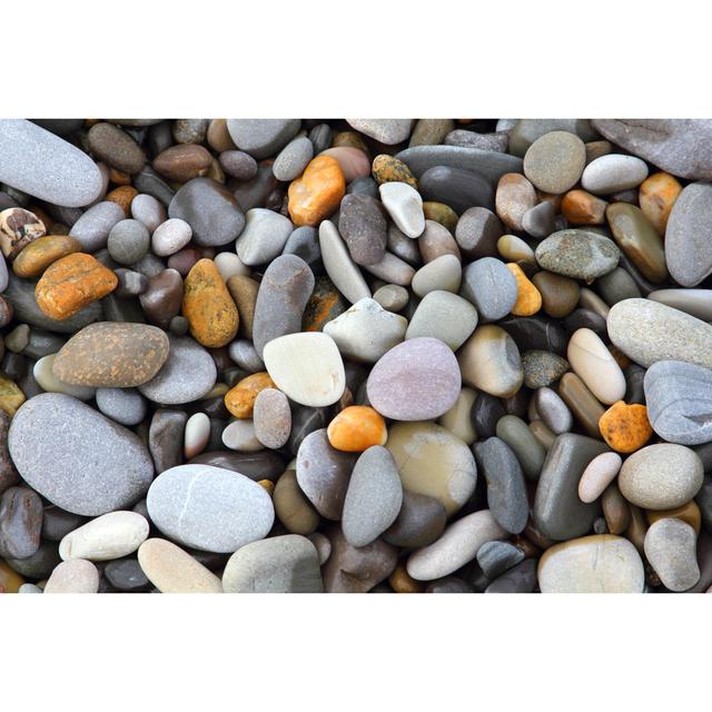 Stones Background by Strelov - Wrapped Canvas Print Union Rustic Size: 20cm H x 30cm W x 3.8cm D on Productcaster.