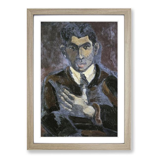 Portrait of a Man Vol.2 by Walter Gramatte - Picture Frame Painting East Urban Home Size: 48cm H x 36cm W x 2cm D, Frame Option: Oak Framed on Productcaster.