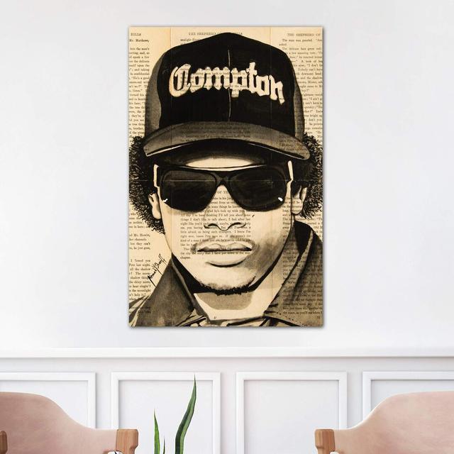 'Eazy-E' Graphic Art on Wrapped Canvas Corrigan Studio Size: 66.04cm H x 45.72cm W x 3.81cm D on Productcaster.