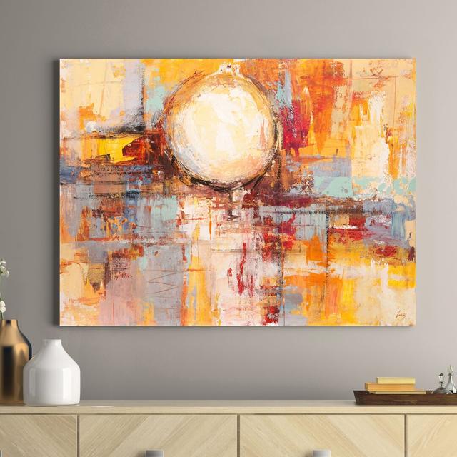 Sunset reflections by Lucas - Wrapped Canvas Art Prints on Canvas Ivy Bronx Size: 50cm H x 70cm W x 4cm D on Productcaster.