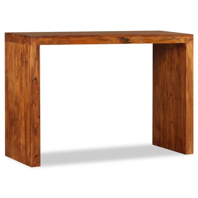 Adeiza 43.30708661cm Solid Wood Console Table Gracie Oaks on Productcaster.