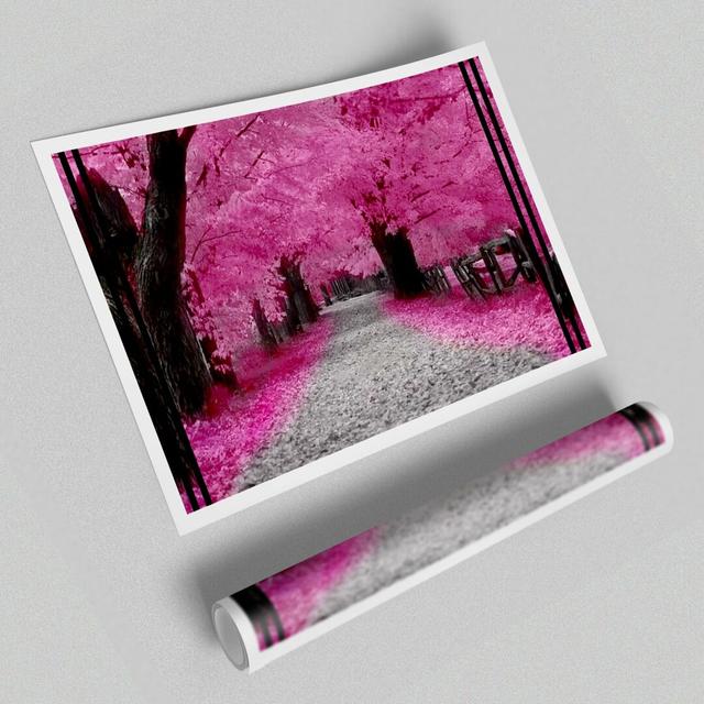 Blossom Forest Fantasy - Unframed Photograph Print on Paper East Urban Home Size: 42 cm H x 59.4 cm W on Productcaster.