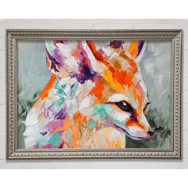 Vibrant Fox Gemälde - Einzelner Bilderrahmen Kunstdrucke Bright Star Größe: 84,1 cm H x 118,9 cm B x 3 cm T on Productcaster.