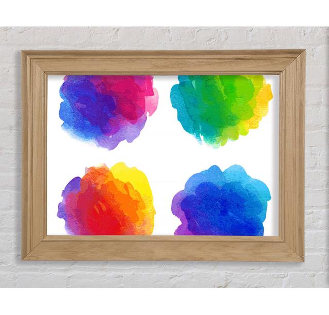 Vibrance Of The Rainbow - Print Bright Star Size: 100cm H x 141.4cm W x 8cm D on Productcaster.