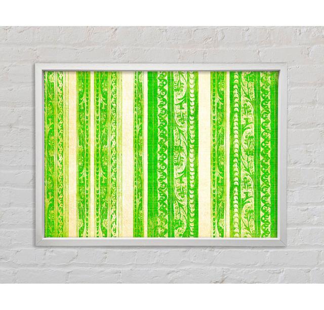 Vertical Landslide Framed Print Bright Star Size: 59.7cm H x 84.1cm W x 3.3cm D, Colour: Lime on Productcaster.