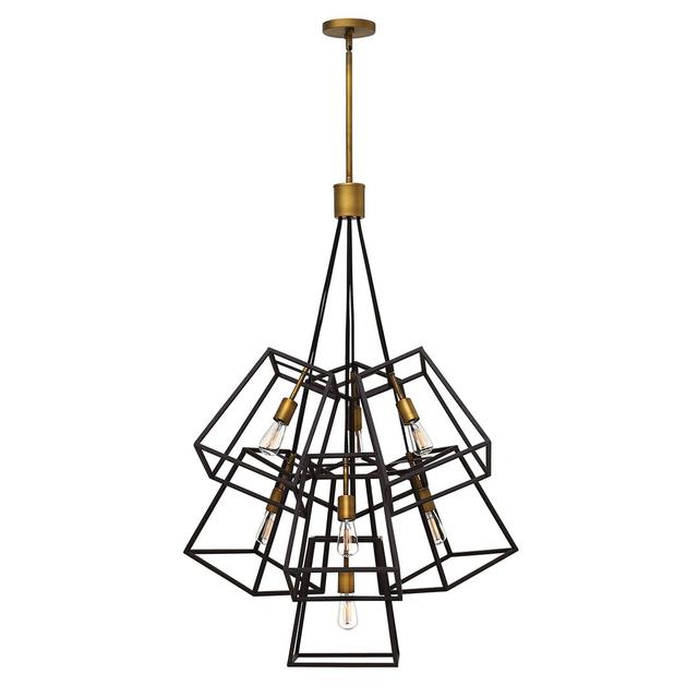 Poulan 7-Light Cluster Pendant Williston Forge on Productcaster.