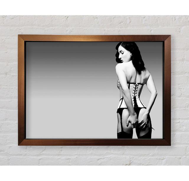 Ditta Von Teese Cheeky - Single Picture Frame Art Prints Bright Star Size: 59.7cm H x 84.1cm W on Productcaster.