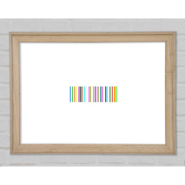 Barcode - Single Picture Frame Art Prints Ebern Designs Size: 21cm H x 29.7cm W x 1.5cm D on Productcaster.