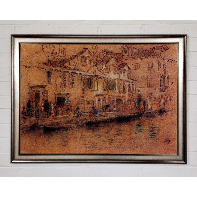 Whistler Fondamenta Dei Mori - Single Picture Frame Art Prints Ophelia & Co. Size: 59.7cm H x 84.1cm W on Productcaster.