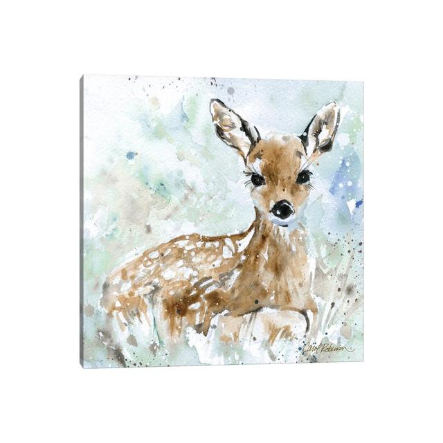 Fawn by Carol Robinson - Painting on Canvas East Urban Home Frame Option: No Frame, Size: 66.04cm H x 66.04cm W x 1.91cm D on Productcaster.