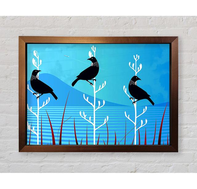 Tui Birds - Print Bright Star Size: 100cm H x 141.4cm W on Productcaster.