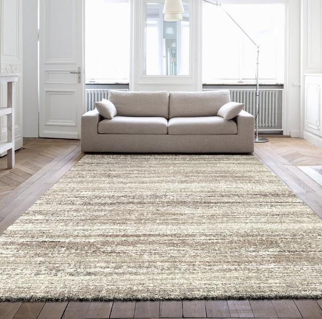 Anouk No Pattern Machine Woven Beige/Grey Area Rug Trent Austin Design Rug Size: Rectangle 240 x 340cm on Productcaster.