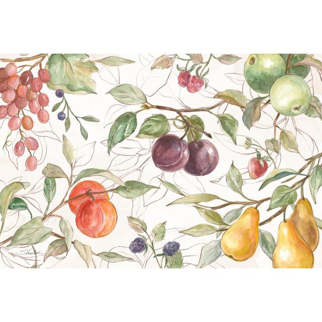 In the Orchard VI by Silvia Vassileva - Wrapped Canvas Graphic Art Rosalind Wheeler Size: 51cm H x 51cm W on Productcaster.