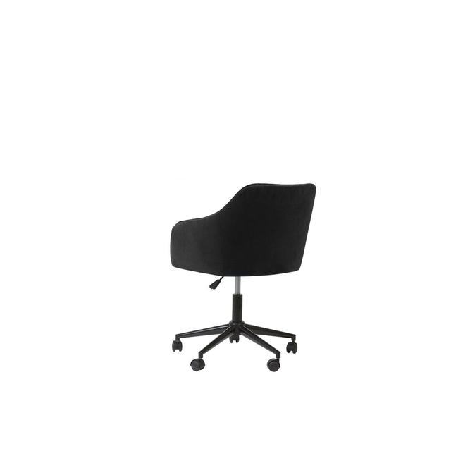 Allurine Desk Chair Canora Grey Upholstery Colour: Black on Productcaster.