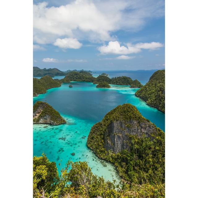 Wayag Island Viewpoint,Raja Ampat,Indonesia pnup65White; Powder Blue; Aqua Blue; Green; Grey459142771 House of Hampton Size: 30cm H x 20cm W on Productcaster.