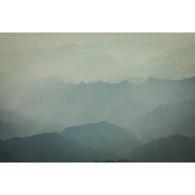 Mountain And Sea Of Clouds by Kool99 - Wrapped Canvas Art Prints Alpen Home Size: 40cm H x 60cm W on Productcaster.