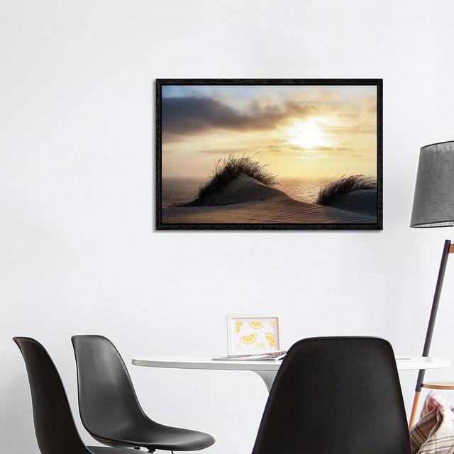 Dune - Denmark Highland Dunes Format: Black Floater Framed, Size: 66.04cm H x 101.6cm W on Productcaster.