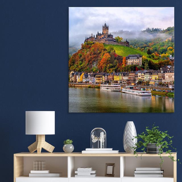 Leinwandbild – Reichsburg Cochem Mosel Alpen Home on Productcaster.