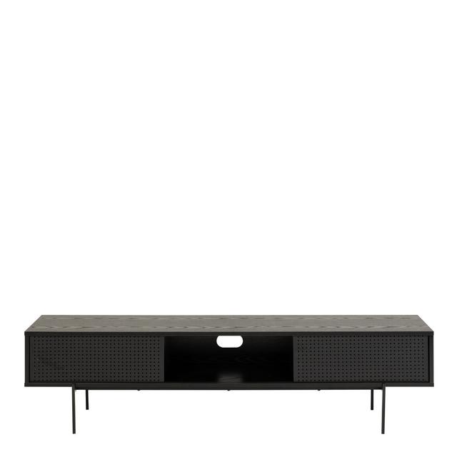 Peytonn TV Unit in Black 17 Stories on Productcaster.