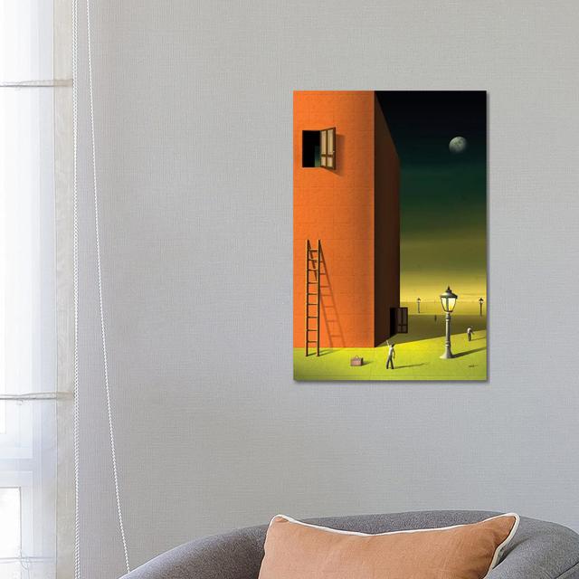 Portas (Doors) by Marcel Caram - Wrapped Canvas Gallery-Wrapped Canvas Giclée Latitude Run Size: 66.04cm H x 45.72cm W x 1.905cm D on Productcaster.