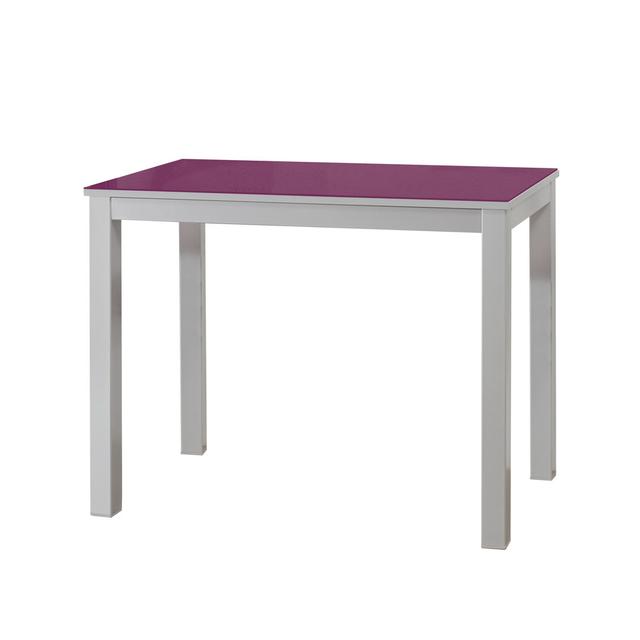 Faymon Rectangular 90Cm L x 80Cm W Dining Table Rosalind Wheeler Table Top Colour: Berengena on Productcaster.