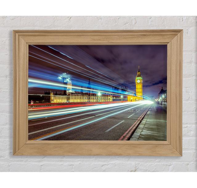 Big Ben Speed Of Light 1 Framed Print Bright Star Size: 59.7cm H x 84.1cm W on Productcaster.