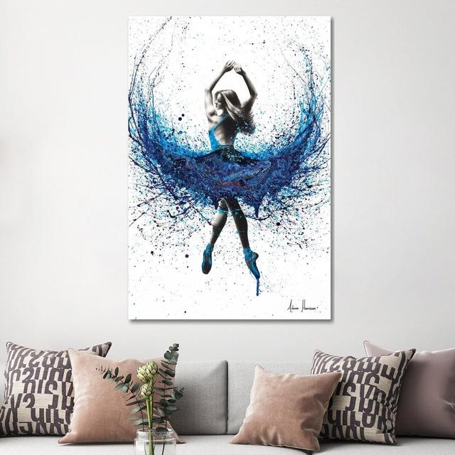 Western Sea Dance by Ashvin Harrison - Print on Canvas 17 Stories Format: Wrapped Canvas, Size: 152.4cm H x 101.6cm W x 3.81cm D on Productcaster.