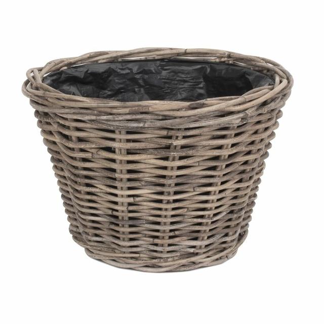 Blumentopf Duncombe aus Rattan Sommerallee Größe: 34c m H x 45 cm B x 45 cm T on Productcaster.