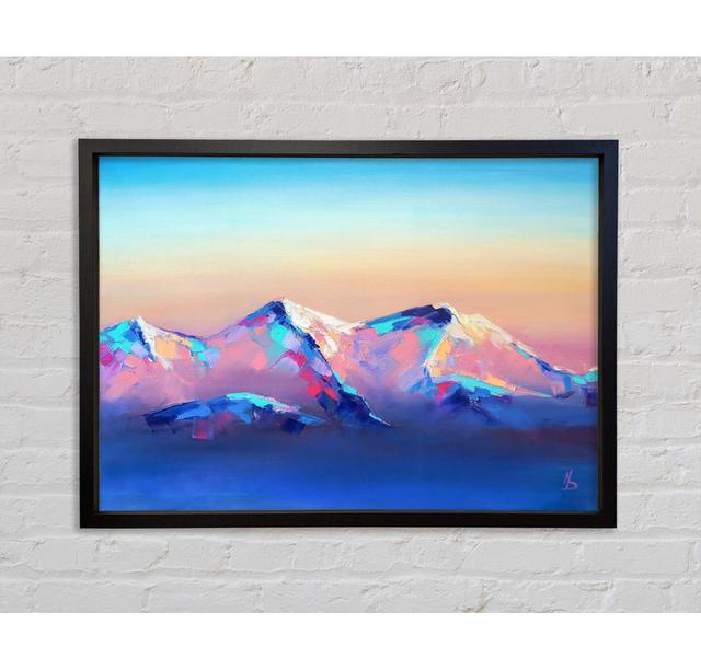 Peak Of The Vibrant Mountains - Print Bright Star Size: 84.1cm H x 118.9cm W x 3.3cm D on Productcaster.