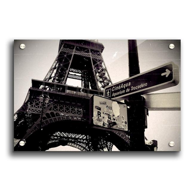 Tour Eiffel - Unframed Photograph Print on Acrylic East Urban Home Size: 84.1cm H x 118.9cm W on Productcaster.