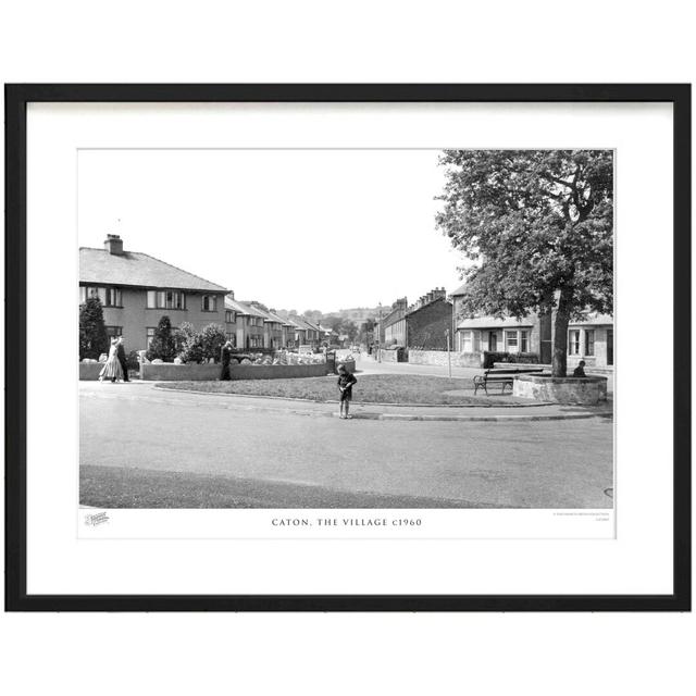 'Caton, the Village C1960' - Picture Frame Photograph Print on Paper The Francis Frith Collection Size: 40cm H x 50cm W x 2.3cm D on Productcaster.