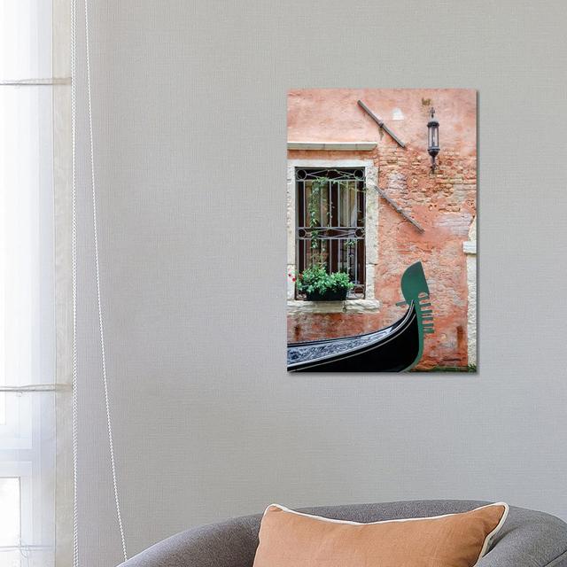 Passing Gondola by Laura DeNardo - Wrapped Canvas Photograph Breakwater Bay Size: 66.04cm H x 45.72cm W x 3.81cm D on Productcaster.