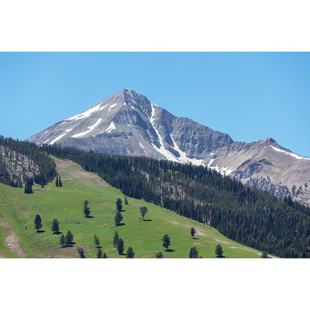 Lone Peak Big Sky Montana von Mlenny - Drucken Alpen Home Größe: 80 cm H x 120 cm B on Productcaster.