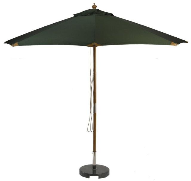 Belle 3m Traditional Parasol Dakota Fields Colour (Fabric): Green on Productcaster.