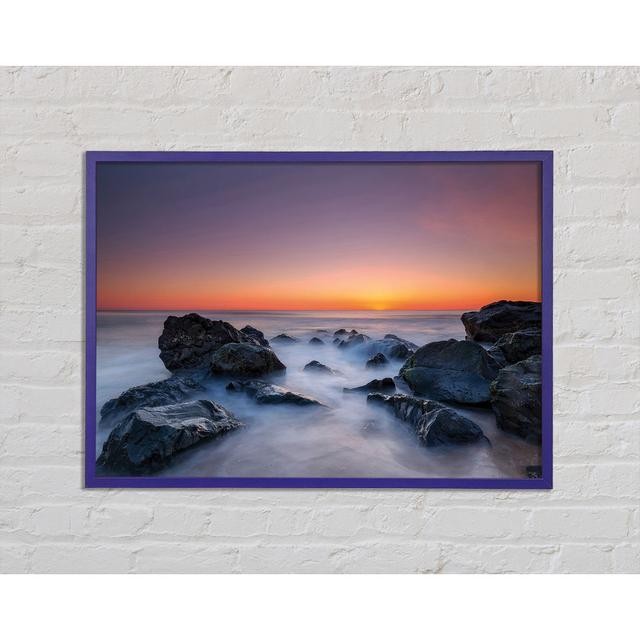 Ocean Rock Dream - Single Picture Frame Art Prints Highland Dunes Size: 59.7cm H x 84.1cm W on Productcaster.